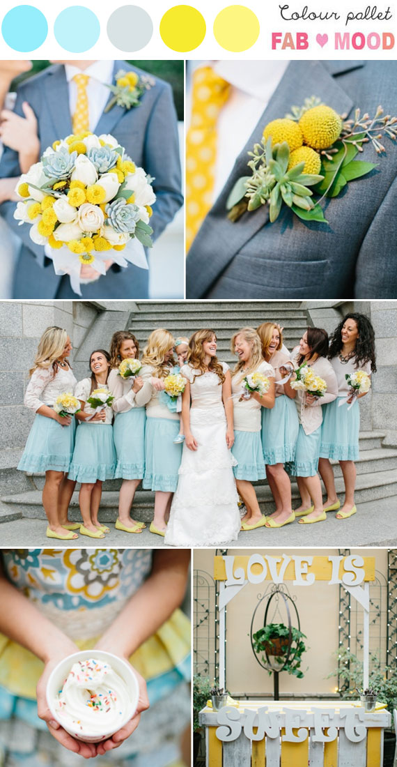 blue yellow wedding colors,blue and yellow wedding palette