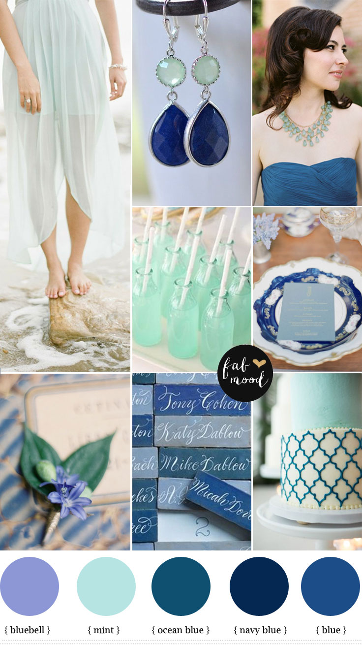 Ocean Blue Archives 1 Fab Mood Wedding Colours Wedding Themes