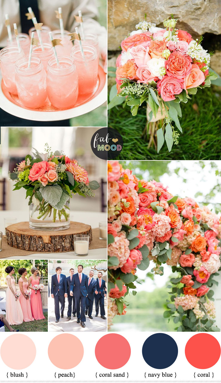 Coral Archives 1 Fab Mood Wedding Colours Wedding Themes