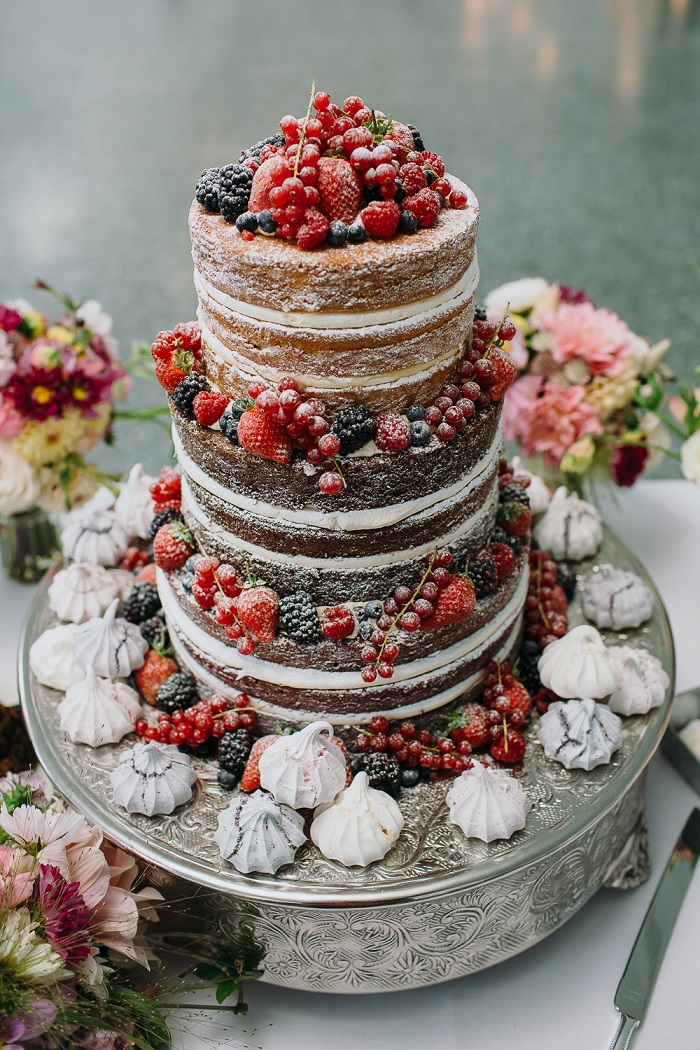 Semi-Naked wedding cake & Naked Rustic Wedding Cakes You 