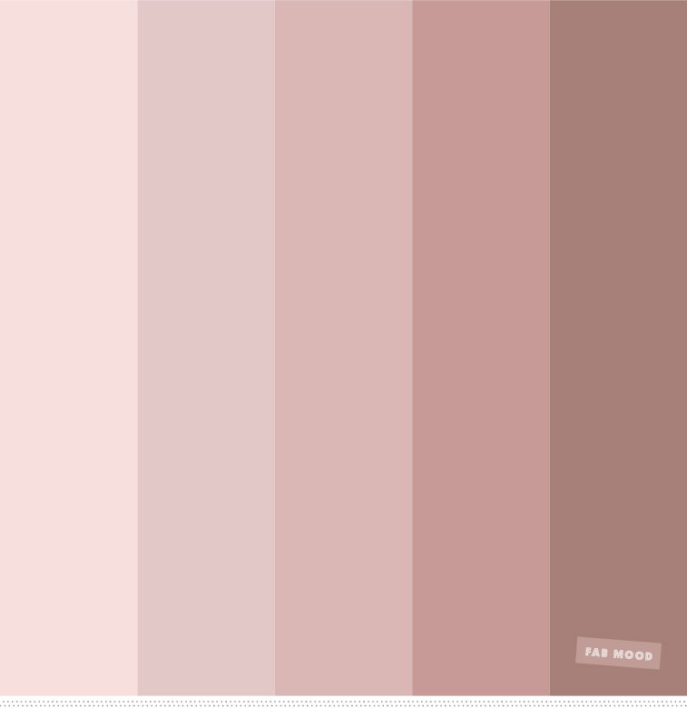 Blush tones : Pretty blush color scheme ,blush color combinations #blush #color #colorpalette