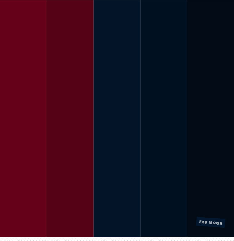 Burgundy and Navy Blue Color Palette #colorpalette #burgundy