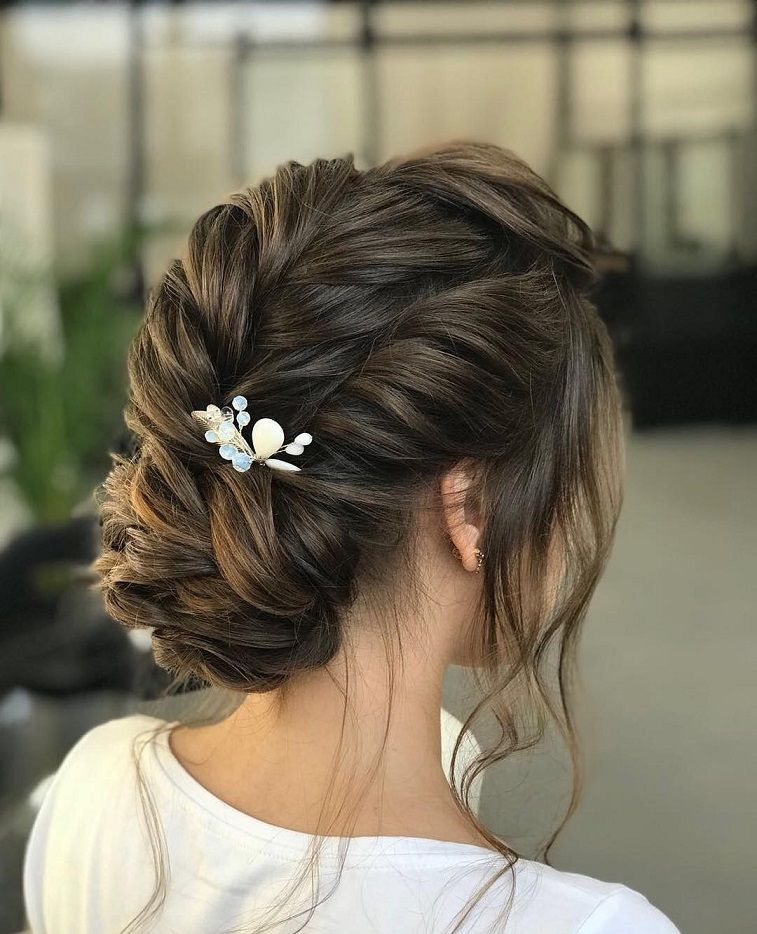 These 100 Prettiest Wedding Hairstyles perfect for both wedding Ceremony and Reception 💓💓 Braid , bridal hairstyle,wedding updo hairstyles ,wedding hairstyles #weddinghair #hairstyles #updo #hairupstyle #hair