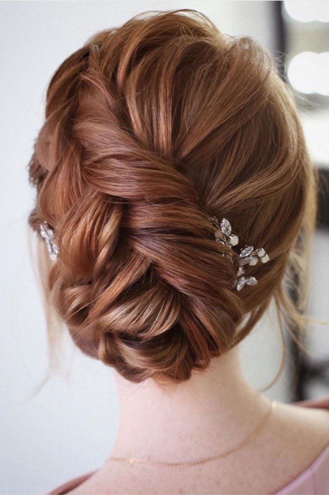 😍💓 These 100 Prettiest Wedding Hairstyles perfect for both wedding  Ceremony and Reception 💓💓 bridal hairstyle,wedding updo hairstyles ,wedding  hairstyles #weddinghair #hairstyles #braids #braidupdo #updo #hairupstyle # hair - Fabmood | Wedding Colors,