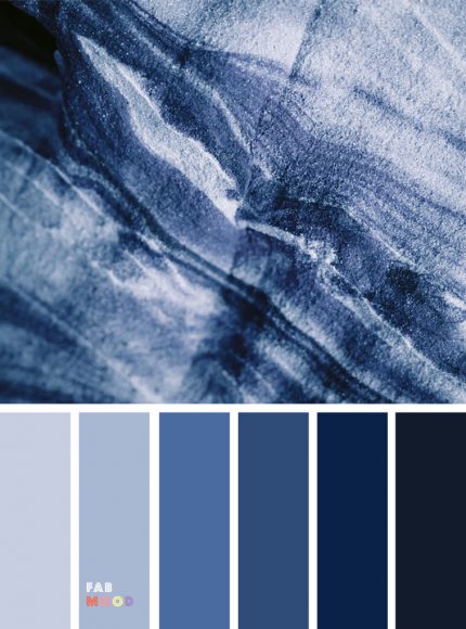33 Pretty Winter Color Schemes { Dark Blue + Grey }