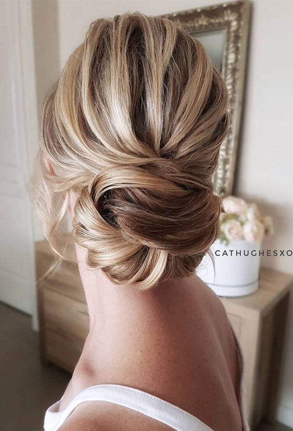 😍💓 These 100 Prettiest Wedding Hairstyles perfect for both wedding Ceremony and Reception 💓💓 elegant updo , bridal hairstyle,wedding updo hairstyles ,wedding hairstyles #weddinghair #hairstyles #updo #hair