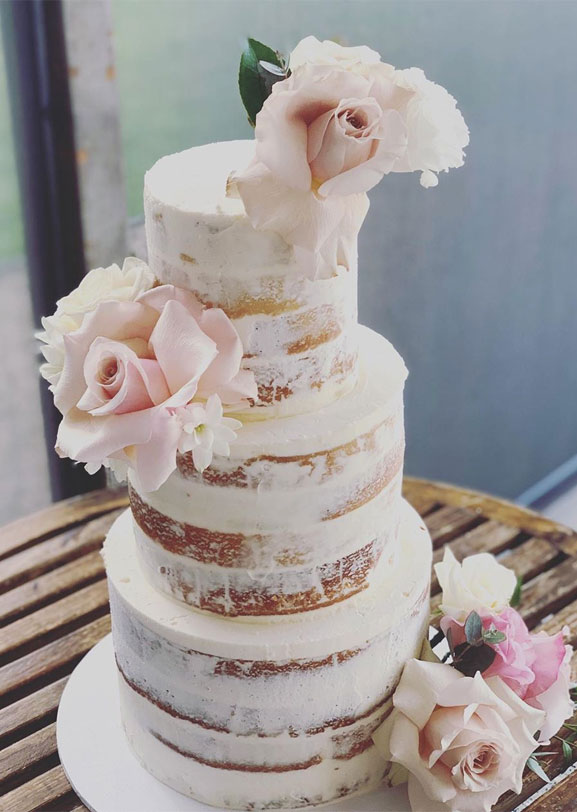 The 50 Most Beautiful Wedding Cakes, wedding cake ideas, sugar flower wedding cake #wedding #weddingcake