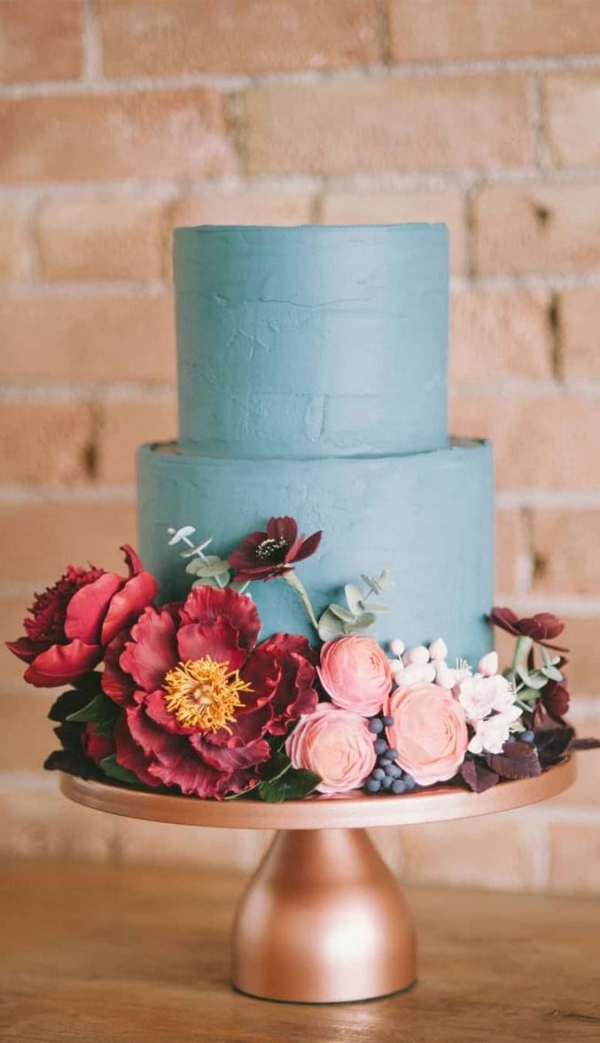  The 50 Most Beautiful Wedding Cakes, wedding cake ideas, pretty wedding cake #wedding #weddingcake #cake #weddingcakes