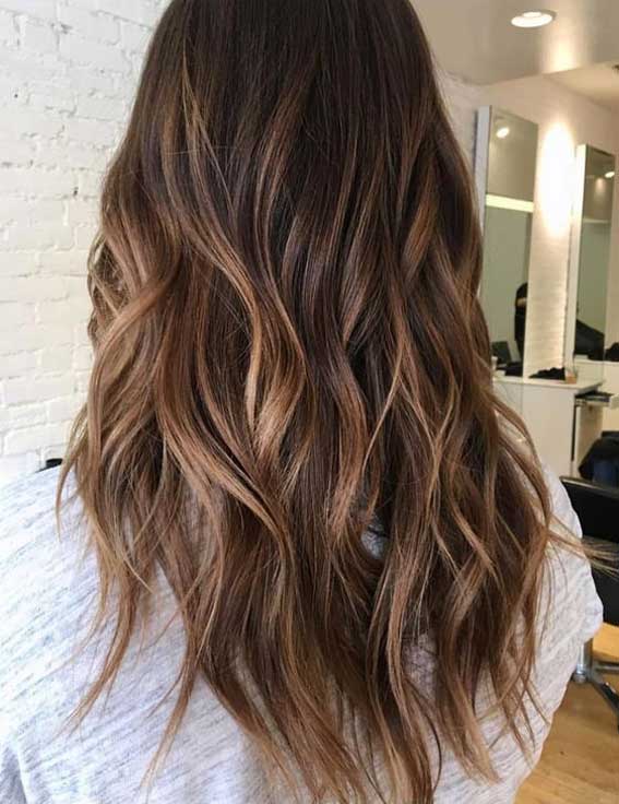 49 Beautiful Light Brown Hair Color To Try For A New Look Gorgeous Balayage Hair Color Ideas - brown Balayage Highlights,Beachy balayage hair color #balayage #blondebalayage #hairpainting #hairpainters #bronde #brondebalayage #highlights #ombrehair