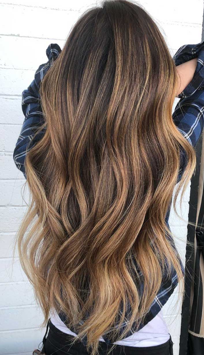 49 Beautiful Light Brown Hair Color To Try For A New Look Gorgeous Balayage Hair Color Ideas - brown Balayage Highlights,Beachy balayage hair color #balayage #blondebalayage #hairpainting #hairpainters #bronde #brondebalayage #highlights #ombrehair