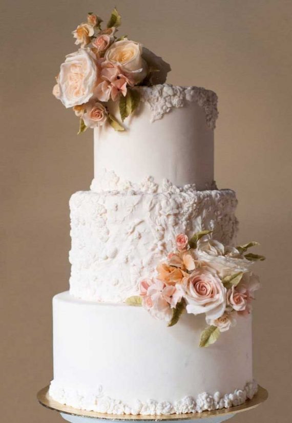 32 Jaw Dropping Pretty Wedding Cake Ideas
