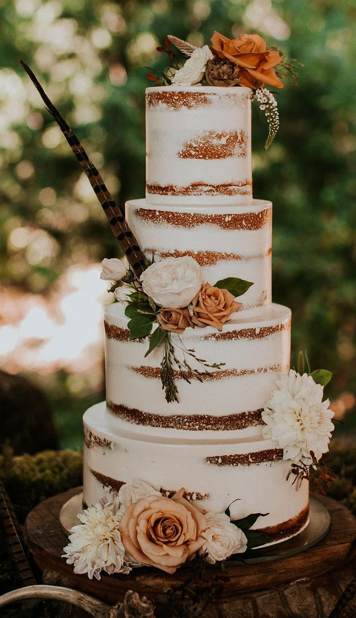 The 50 Most Beautiful Wedding Cakes, wedding cake ideas, pretty wedding cake #wedding #weddingcake #cake #elegantweddingcake