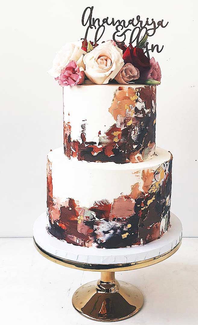 50 unique wedding cake designs, unique wedding cakes, pretty wedding cake, simple wedding cake ideas, modern wedding cake designs, wedding cake designs 2019, wedding cake pictures gallery, wedding cake gallery #weddingcake #weddingcakes