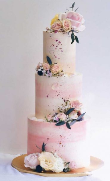 The 50 Most Beautiful Wedding Cakes - Three tier wedding cake