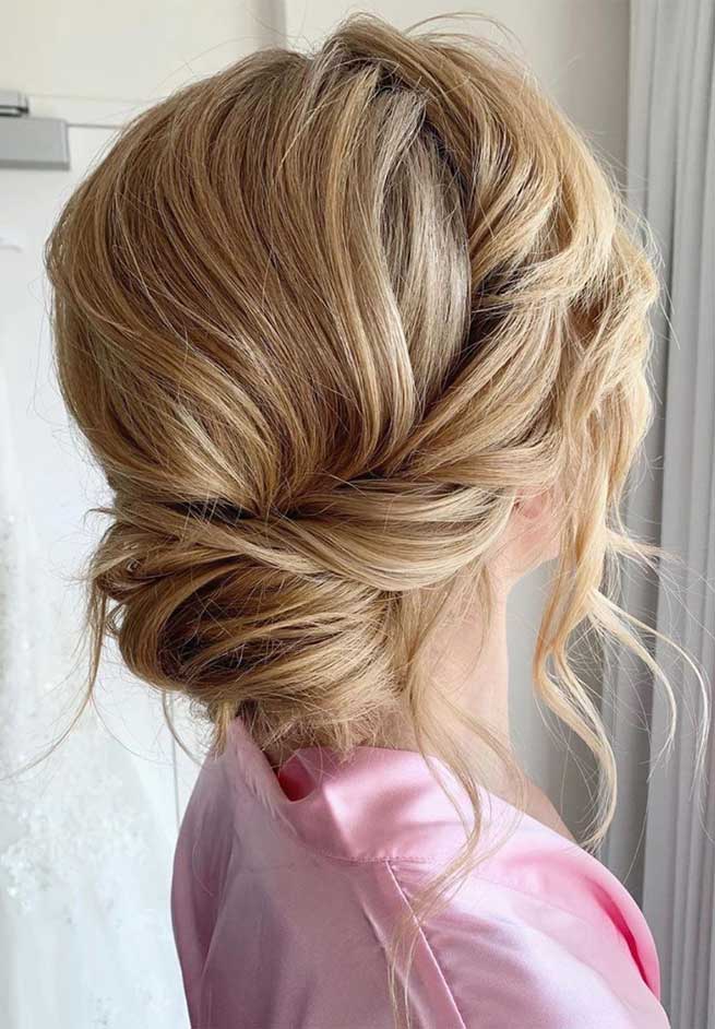 64 Chic Updo Hairstyles - wedding updos for medium length hair, bridal updos , wedding updo hairstyles for black hair, wedding updos black hair, updo for wedding guest, wedding updos with braids, romantic wedding updos, wedding updos with braids #weddinghair #updos #weddingupdos #bridalhair #bridalupdo #updohairstyles messy updo hairstyle , messy updo hairstyles for medium length hair, messy updo for short hair, messy updo bun, messy high updo, messy updo for wedding