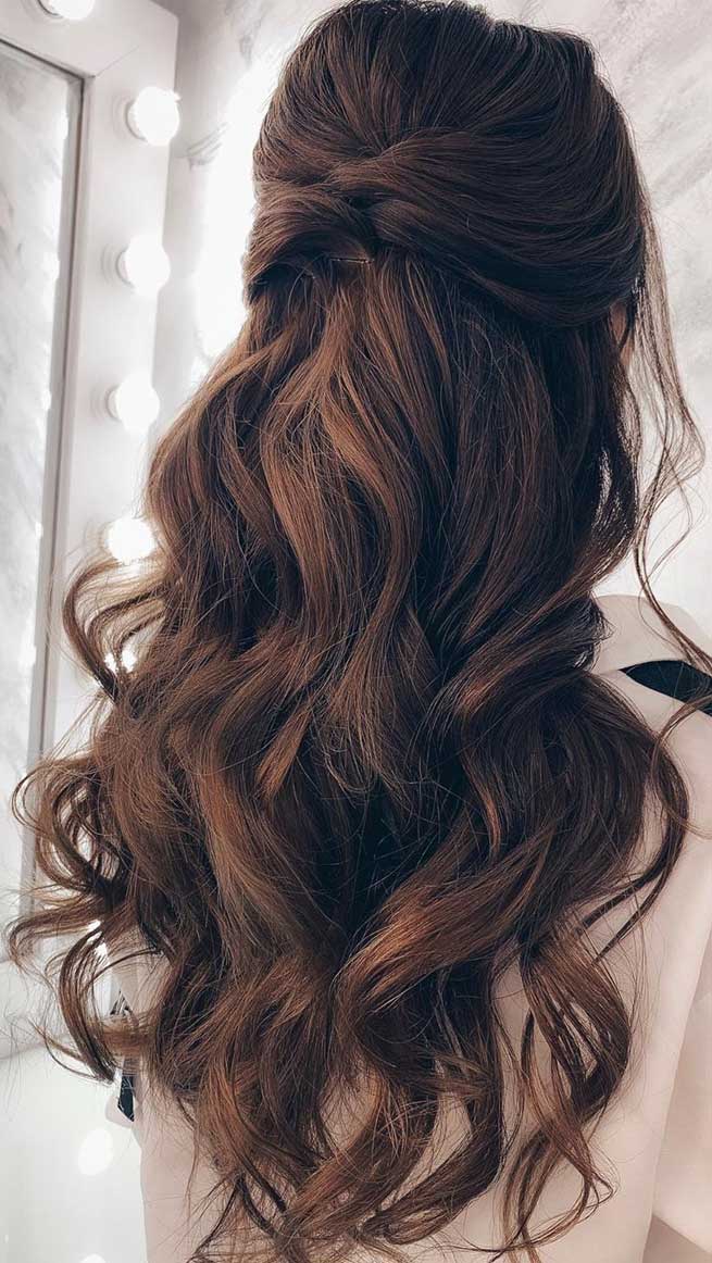 half up half down hairstyles , fabmood, partial updo hairstyle , half up half down hairstyles wedding, fab mood, braid half up half down hairstyles , bridal hair , fabmood.com , boho hairstyle #hair #hairstyles #braids #halfuphalfdown #braidhair half up hairstyles for medium length hair, sleek half up half down hairstyles, pretty half up half down hairstyles