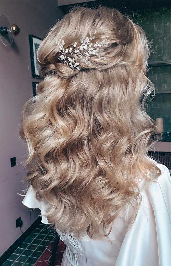 half up half down hairstyles , fabmood, partial updo hairstyle , half up half down hairstyles wedding, fab mood, braid half up half down hairstyles , bridal hair , fabmood.com , boho hairstyle #hair #hairstyles #braids #halfuphalfdown #braidhair half up hairstyles for medium length hair, sleek half up half down hairstyles, pretty half up half down hairstyles