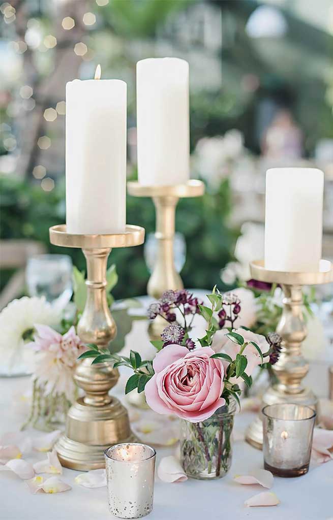 50 Fab Wedding Centerpieces & Table Decorations