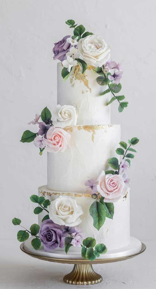 beautiful luxury wedding cake #weddingcake