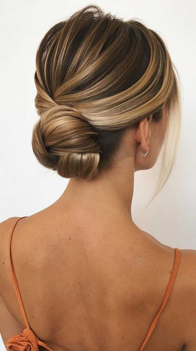 Sleek Low Donut Bun for Shorter or Fine Hair | Easy bun hairstyles, Hair  donut, Hair bun tutorial