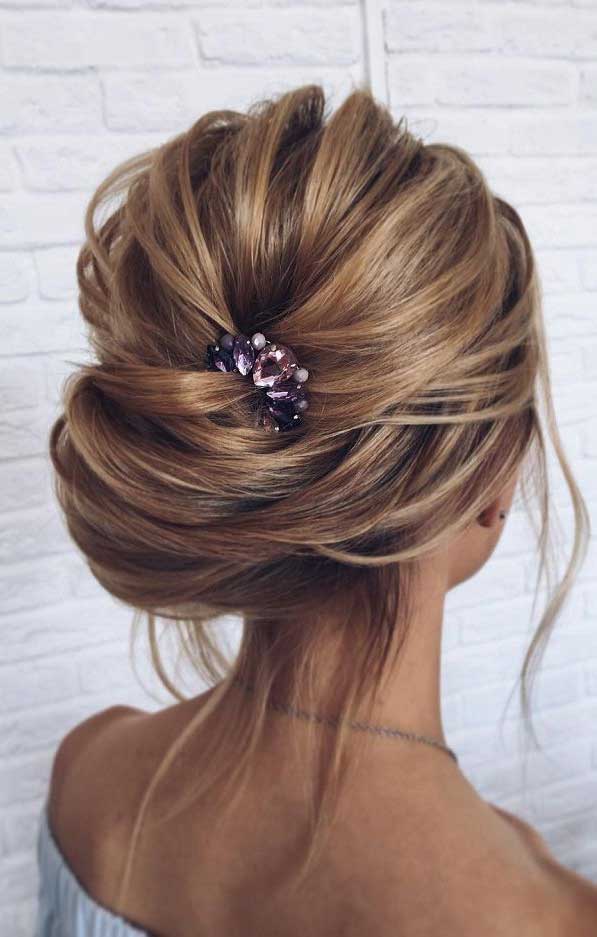 Fabulous Updo Wedding Hairstyles with Glamour