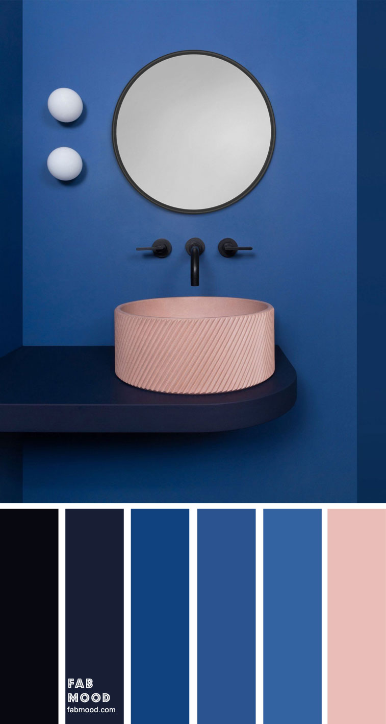 bathroom colors pictures, bathroom colors 2020, bathroom color schemes gray, popular bathroom colors 2020, bathroom color schemes for small bathrooms, small bathroom color ideas , blue and pink bathroom, blue bathroom #bathroom #colorscheme #bathroomcolor