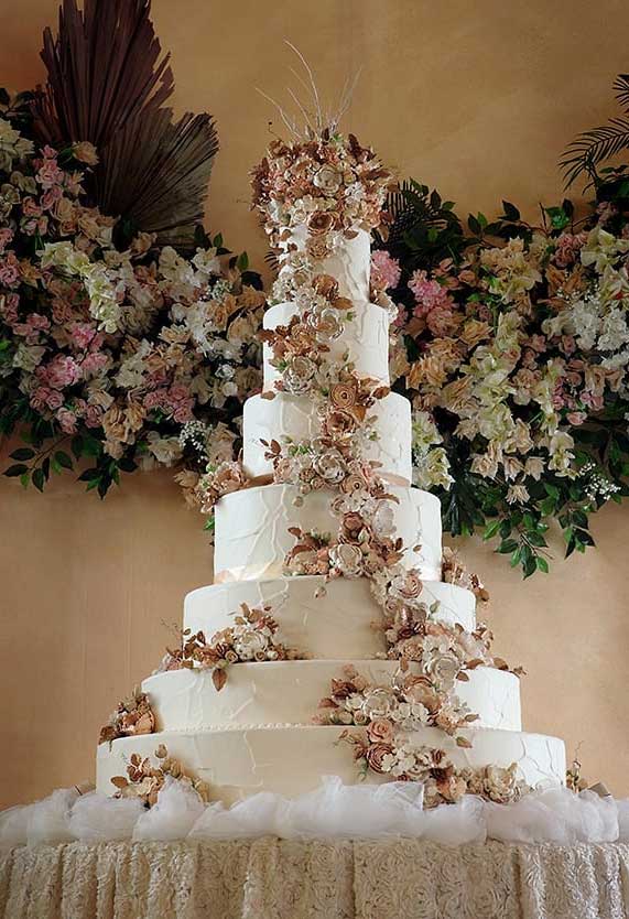 beautiful wedding cake 2020, unique wedding cake designs, wedding cake designs 2020, best wedding cake designs, wedding cake designs, textured wedding cakes, wedding cake trends #weddingcakes wedding cake ideas 