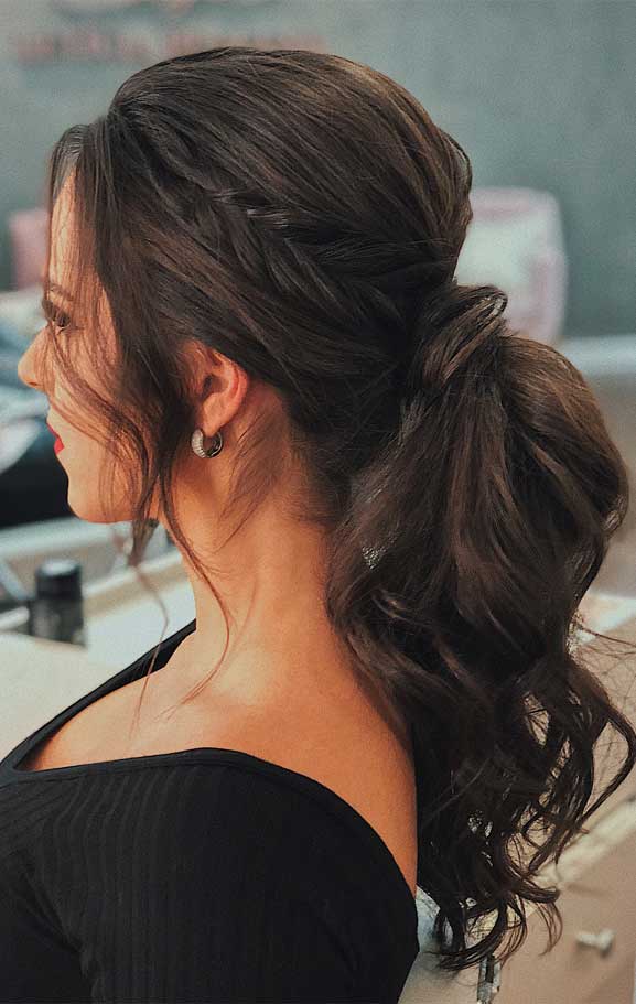 Simple Party Juda Hairstyle | High Ponytail with Donut Bun Juda | Hairstyle  for Saree | Hairstyles | Simple Party Juda Hairstyle | High Ponytail with  Donut Bun Juda | Hairstyle for