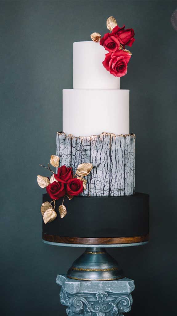 beautiful wedding cake 2020, unique wedding cake designs, wedding cake designs 2020, best wedding cake designs, wedding cake designs, textured wedding cakes, wedding cake trends #weddingcakes wedding cake wafer paper