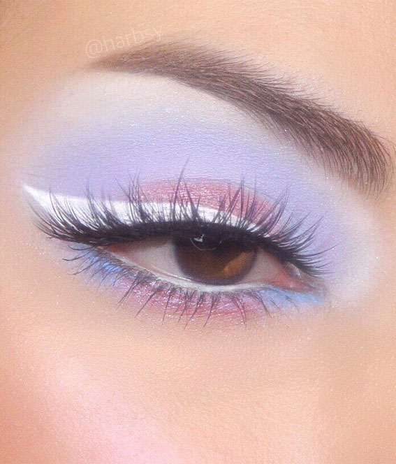 These Eye Makeup Looks Will Give Your Eyes Some Serious Pop - Pastel Makeup