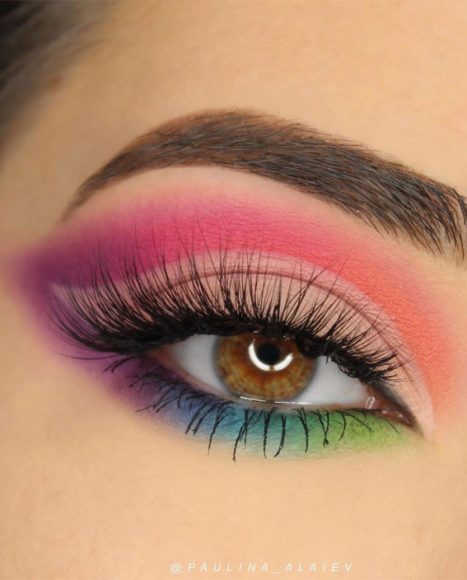 These Eye Makeup Looks Will Give Your Eyes Some Serious Pop Rainbow 