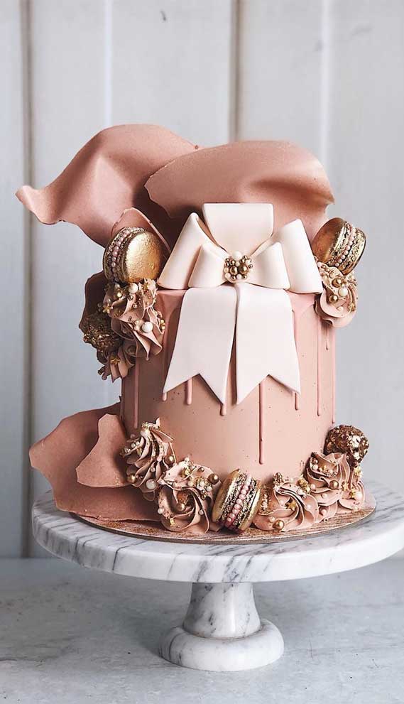 Elegant Birthday Cake - CakeCentral.com