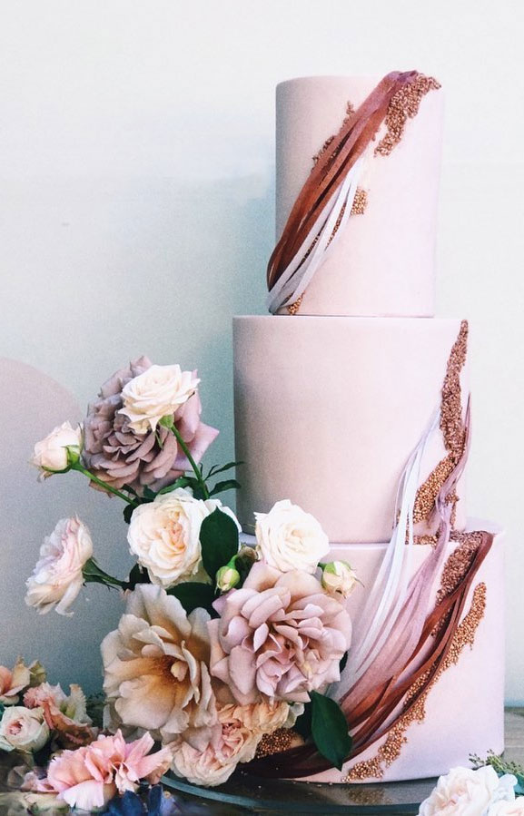 Obsessed With Everything About These Pretty Wedding Cakes – Blush Cake