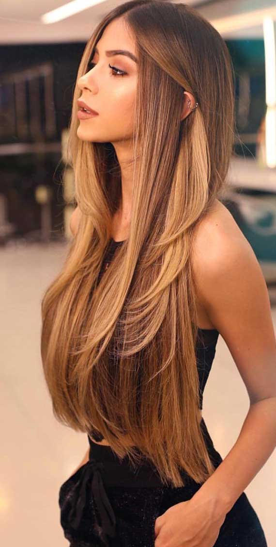 hair color younger look, hair to look younger? #haircolor #brownhair #hairstyles best hair colors, balayage hair, ombre hair colors, blonde hair, hair color younger, hair color ideas, hair color with highlights, medium brown hair