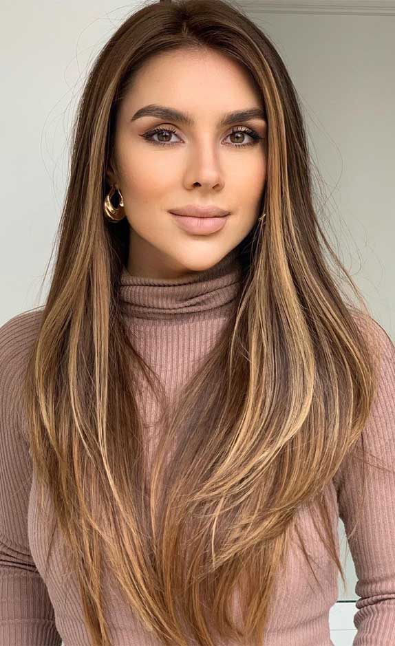 best hair color, hairstyle #haircolor #hairstyle brown hair, ombre hair , balayage hair , hair color ideas, hair color, brown hair with highlights , balayage hair brown, balayage dark hair, balayage hair short, balayage straight hair, balayage brunette, balayage vs highlights, balayage hairstyles