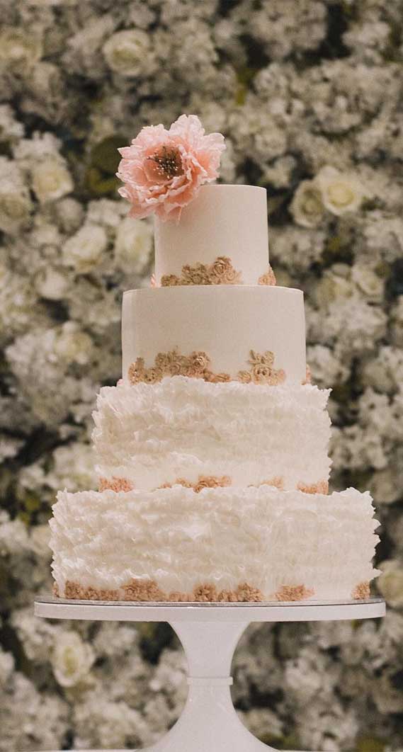 buttercream wedding cake, wedding cake, wedding cake designs, wedding cake ideas, unique wedding cake designs #weddingcake #weddingcakes #cakedesigns wedding cakes 2020 , wedding cake designs 2020, wedding cake ideas, handmade sugar floral cake