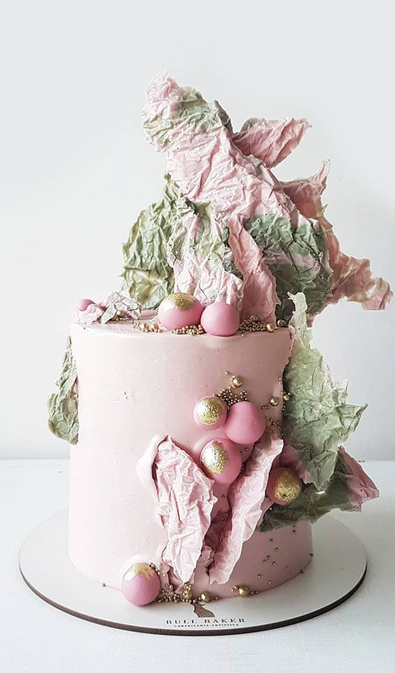 Beautiful Cake Designs That Will Make Your Celebration To The Next Level : pink cake