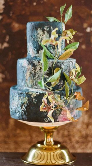 45 + The Most Creative Wedding Cake Designs - Textured wedding cake ...