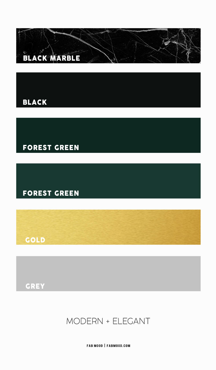 black marble forest green and gold color combos, black and forest green color schemes, black and gold color schemes, forest green and black color, green forest and gold color palette