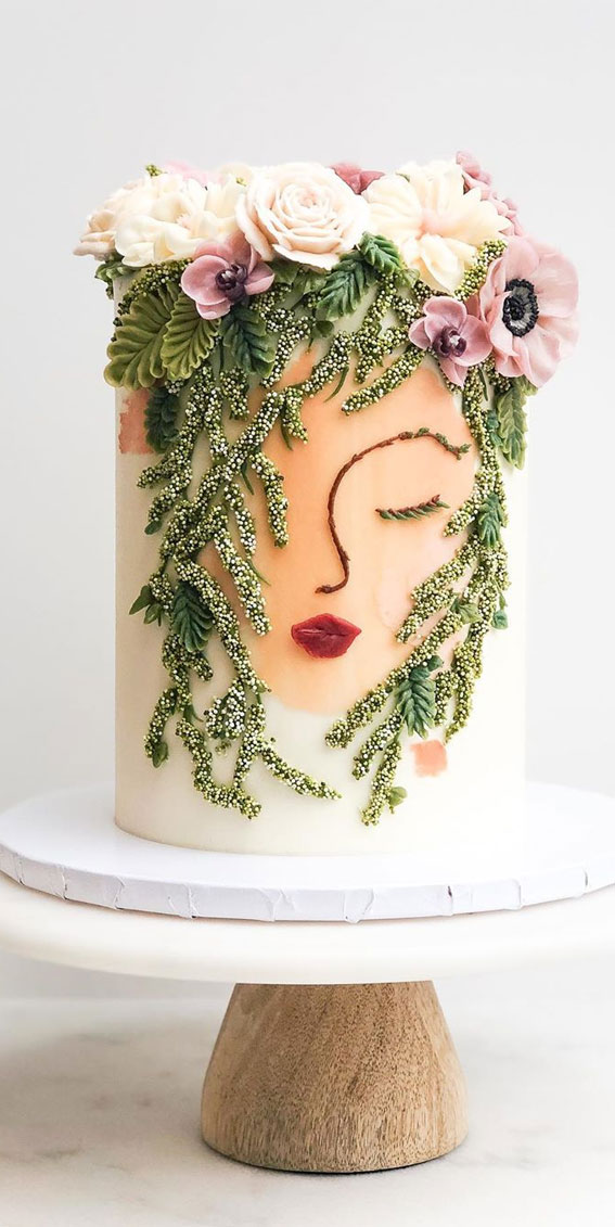 Beautiful Cake Designs That Will Make Your Celebration To The Next Level : Garden roses