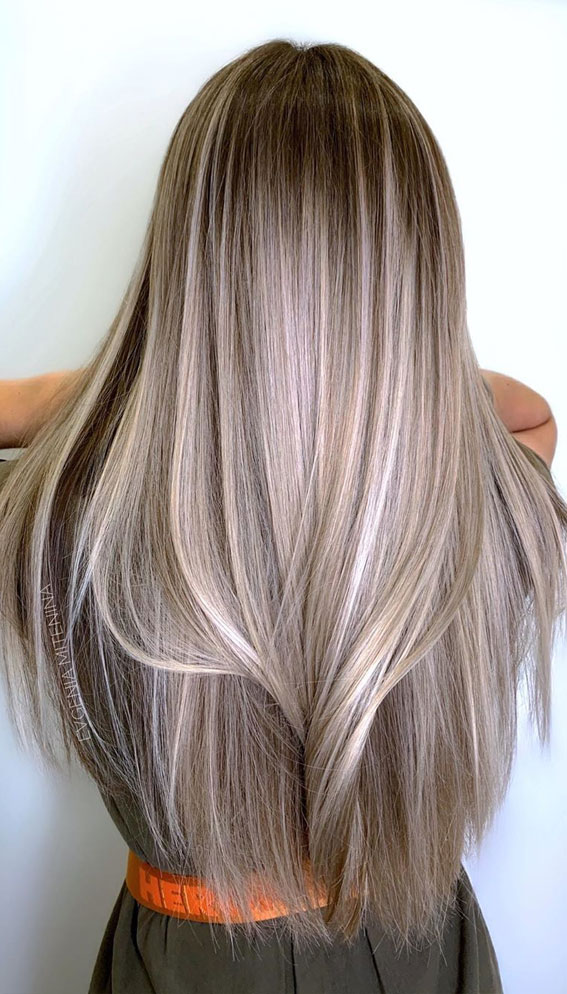 hair colors light brown hair color, ash brown hair,  hair color summer #haircolor #brownhair #hairstyles best hair colors, balayage hair, ombre hair colors, blonde hair,  hair color ideas, hair color with highlights, medium brown hair