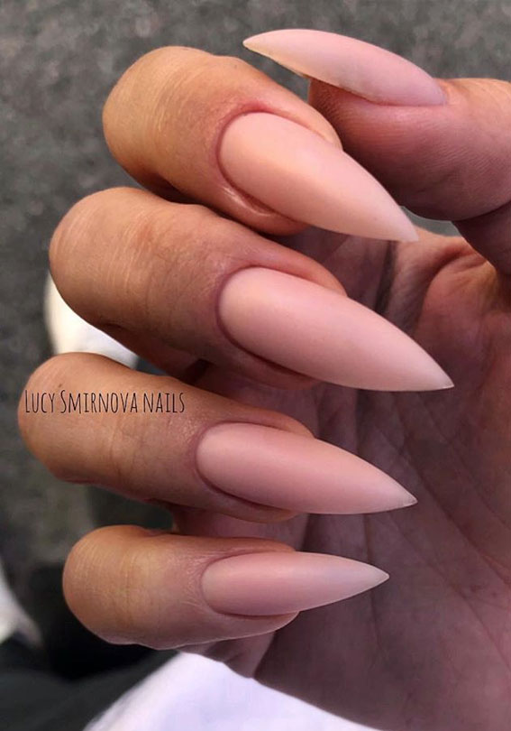 natural nail colors, pink nail art , pink nails