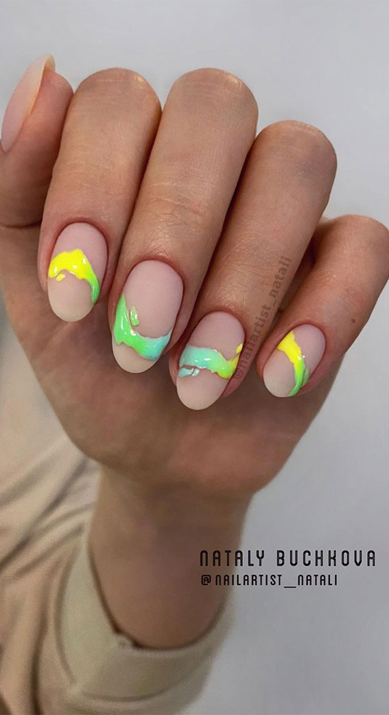summer nails, manicure, nail art designs 2020, summer nail colors, nail designs, best summer nails, nail art ideas 2020 , marble nails , ombre nails