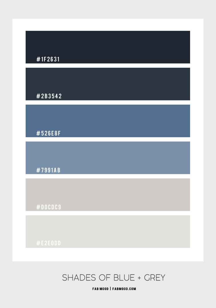 blue color ideas, blue and grey color schemes, blue and white color schemes, blue color palette, blue color combo, blue color combination #colorscheme #bluecolor #colorcombo #bluecolorpalette