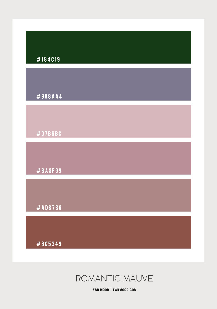 earth tone color palette, earth tone color scheme, mauve and green color combo, green and mauve hue, mauve pink color scheme