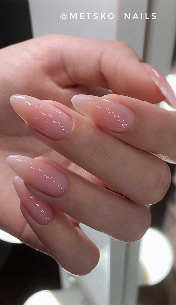 57 Pretty Nail Ideas The Nail Art Everyone’s Loving – Neutral Acrylic