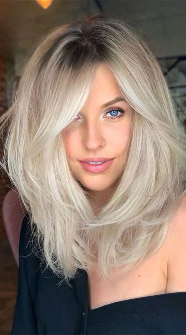 Gorgeous Hair Color Ideas That Worth Trying - Layered Blonde