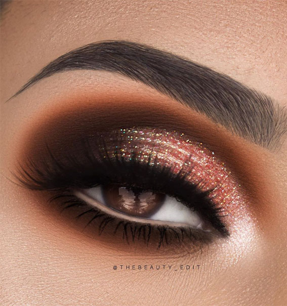 Gorgeous Eyeshadow Looks The Best Eye Makeup Trends – Peach Smoke