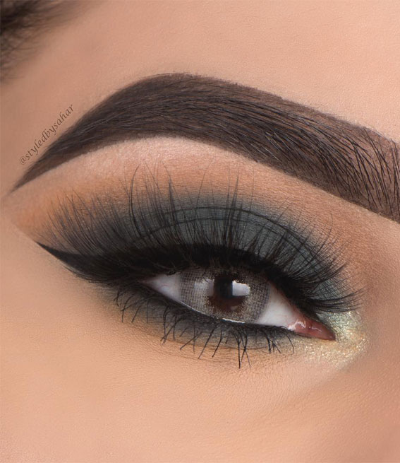 Gorgeous Eyeshadow Looks The Best Eye Makeup Trends – Smokey eyeshadow
