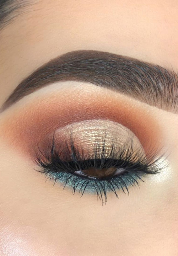 holiday eyeshadow looks, glitter eyeshadow looks, eyeshadow looks for blue eyes, glam eyeshadow looks, natural eyeshadow looks, different eyeshadow looks #eyeshadowlooks #eyemakeup #glammakeup glam makeup , eye makeup looks